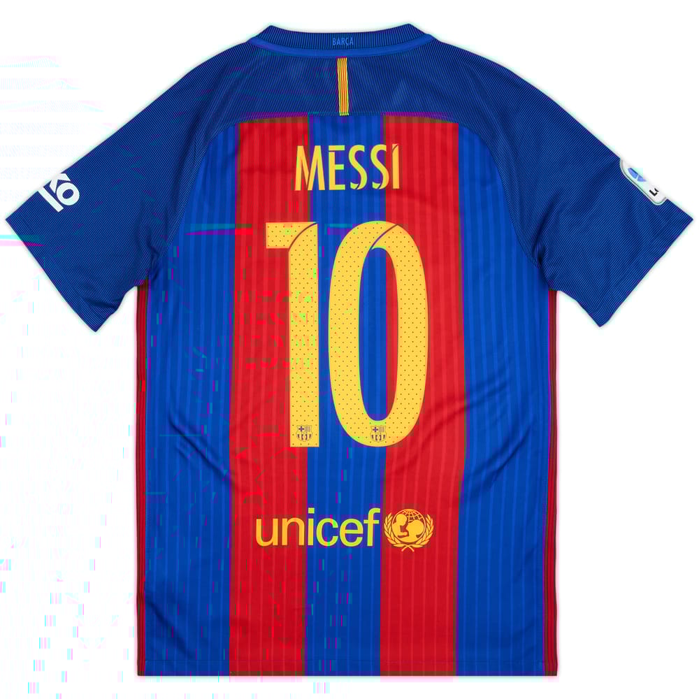 2016-17 Barcelona Home Shirt Messi #10 - 8/10 - (S)