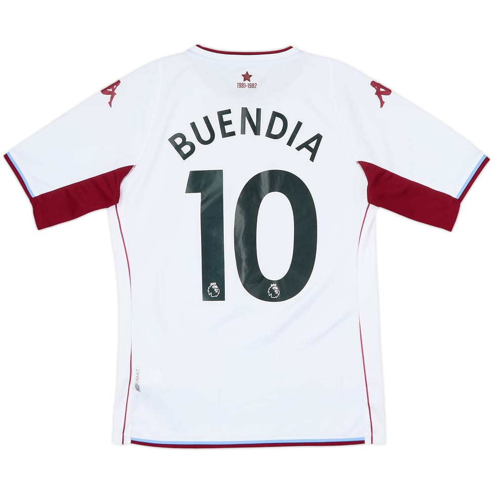 2021-22 Aston Villa Away Shirt Buendia #10 - 8/10 - (S)