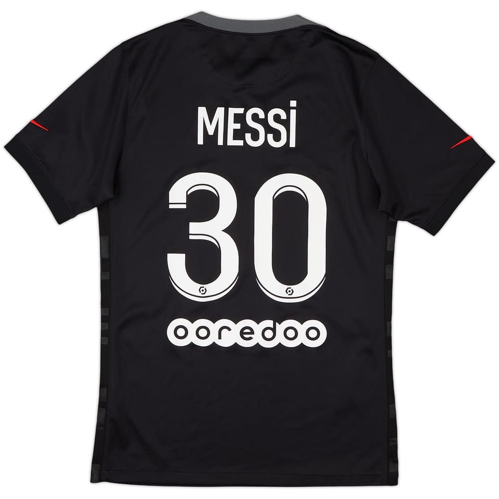 2021-22 Paris Saint-Germain Third Shirt Messi #30 - 8/10 - (S)