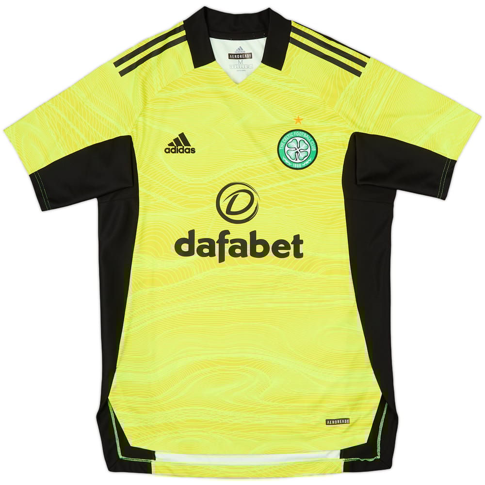 2021-22 Celtic Authentic GK S/S Shirt - 9/10 - (M)