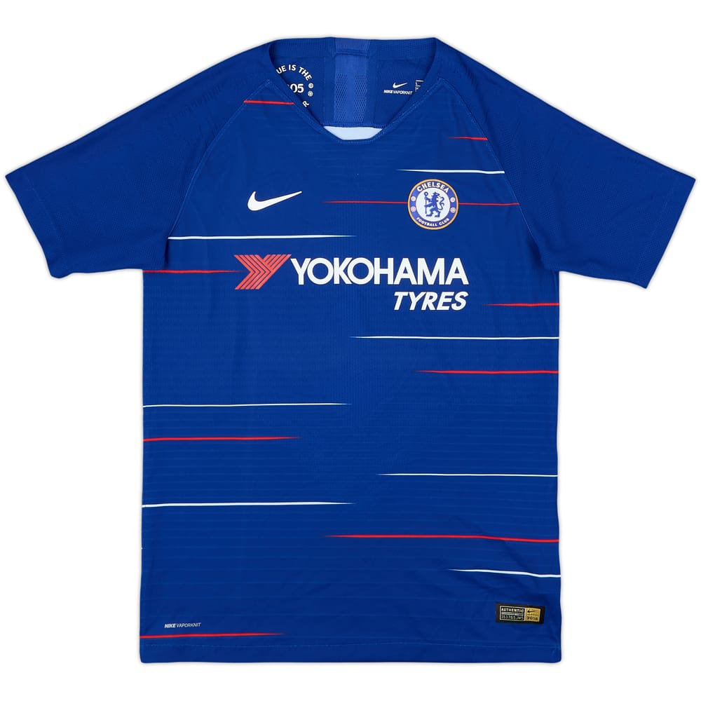 2018-19 Chelsea Authentic Home Shirt - 10/10 - (L.Boys)