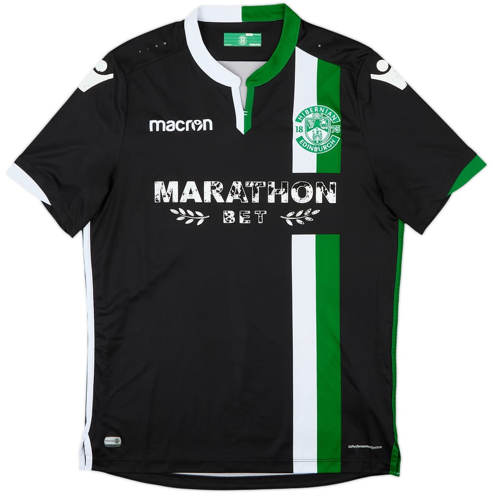 2017-18 Hibernian Home Shirt - 4/10 - (L)