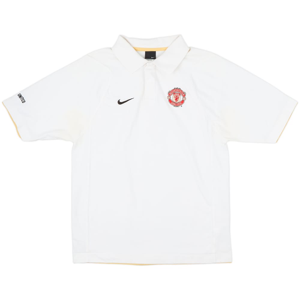 2006-07 Manchester United Nike Polo Shirt - 8/10 - (M)