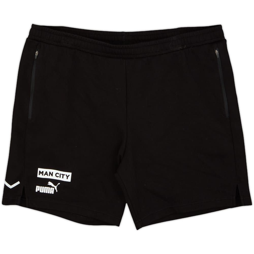 2021-22 Manchester City Puma Training Shorts - 10/10 - (XXL)