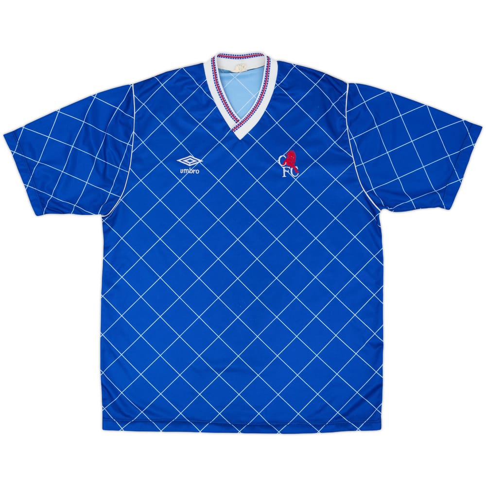 1987-89 Chelsea Home Shirt - 9/10 - (M)