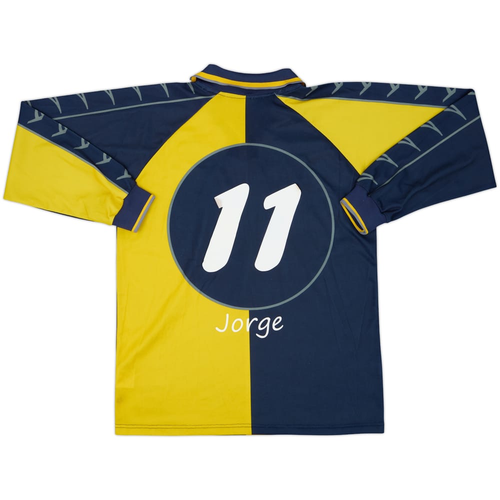 2005-06 La Chaux-de-Fonds Home L/S Shirt Jorge #11 - 5/10 - (L)