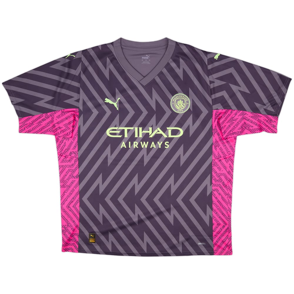 2023-24 Manchester City GK S/S Shirt - 10/10 - (XXL)
