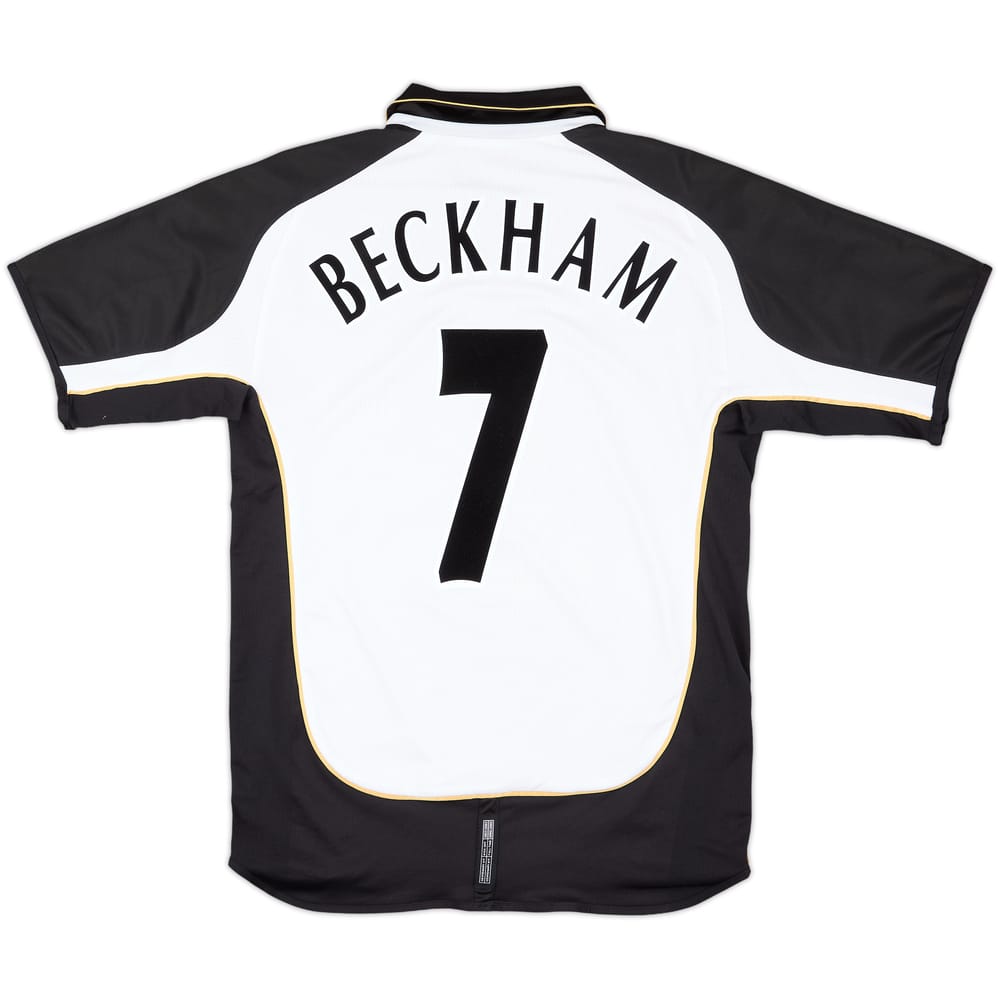 2001-02 Manchester United Centenary Away/Third Shirt Beckham #7 - 5/10 - (M)