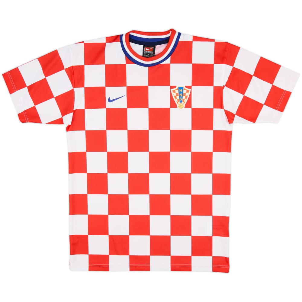 2000-02 Croatia Basic Home Shirt - 9/10 - (XL.Boys)