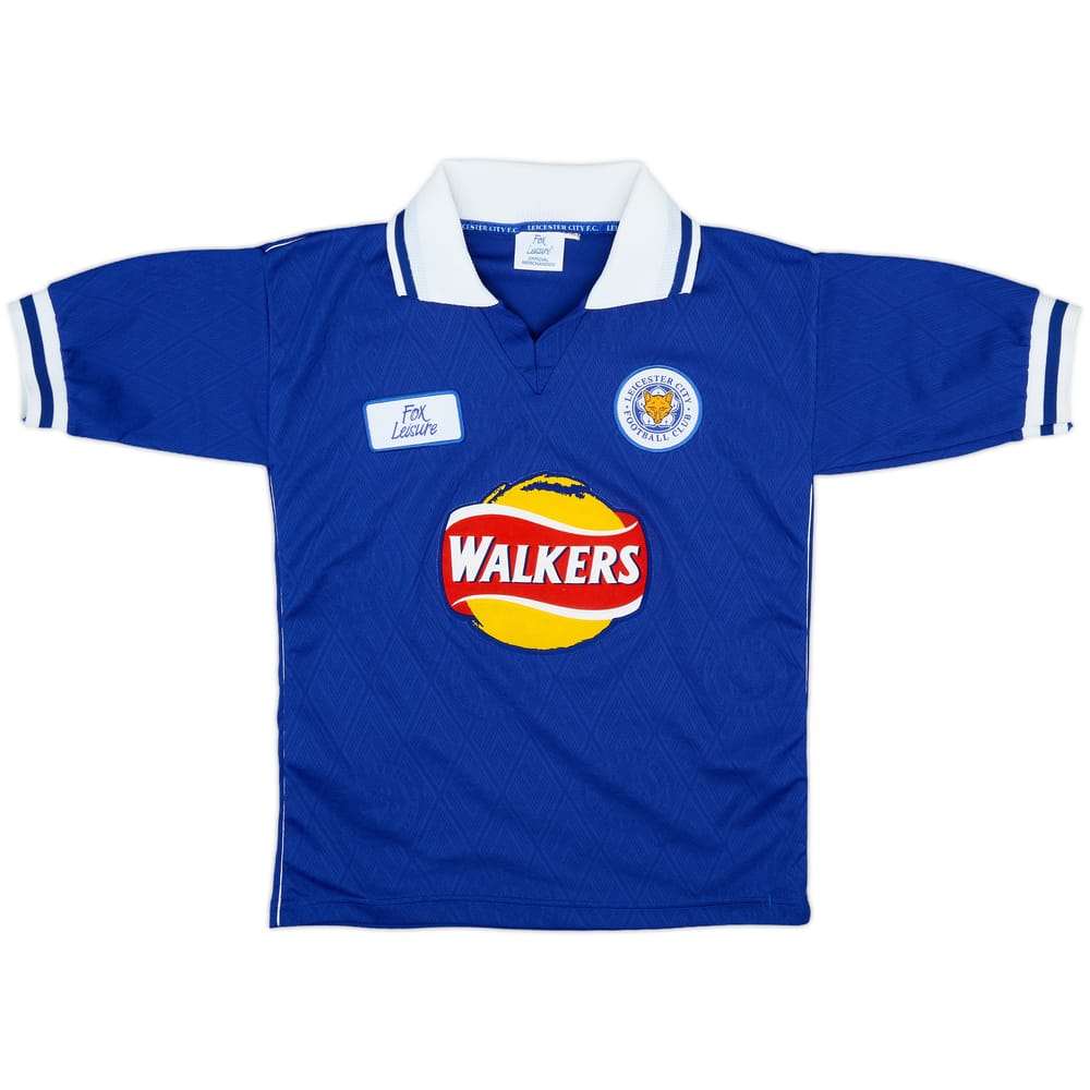 1998-00 Leicester Home Shirt - 9/10 - (M.Boys)