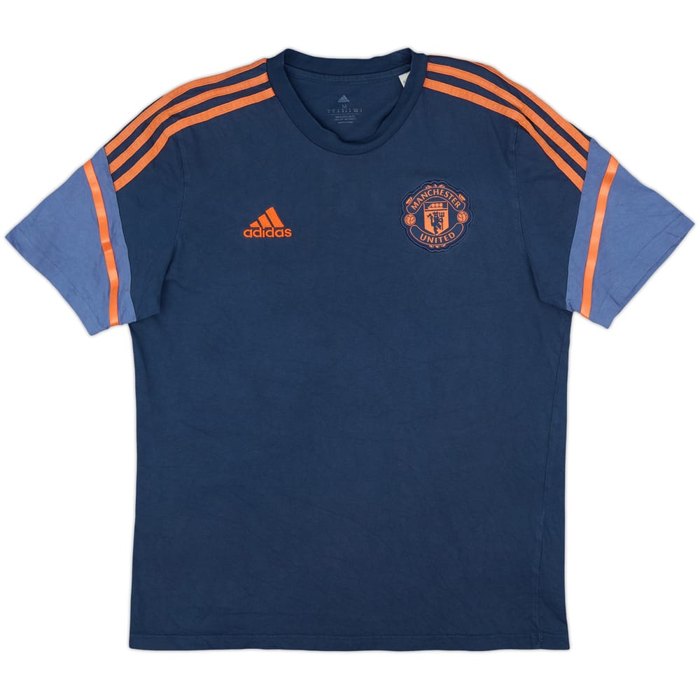 2022-23 Manchester United adidas Cotton Tee - 8/10 - (M)