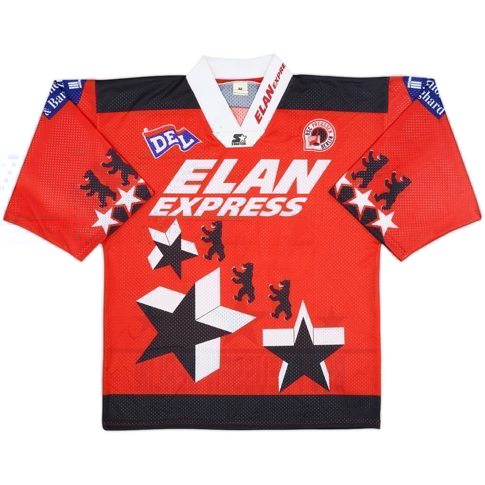 1994-95 BSC Preussen Berlin Schubert #33 Starter Home Jersey - 9/10 - (M)