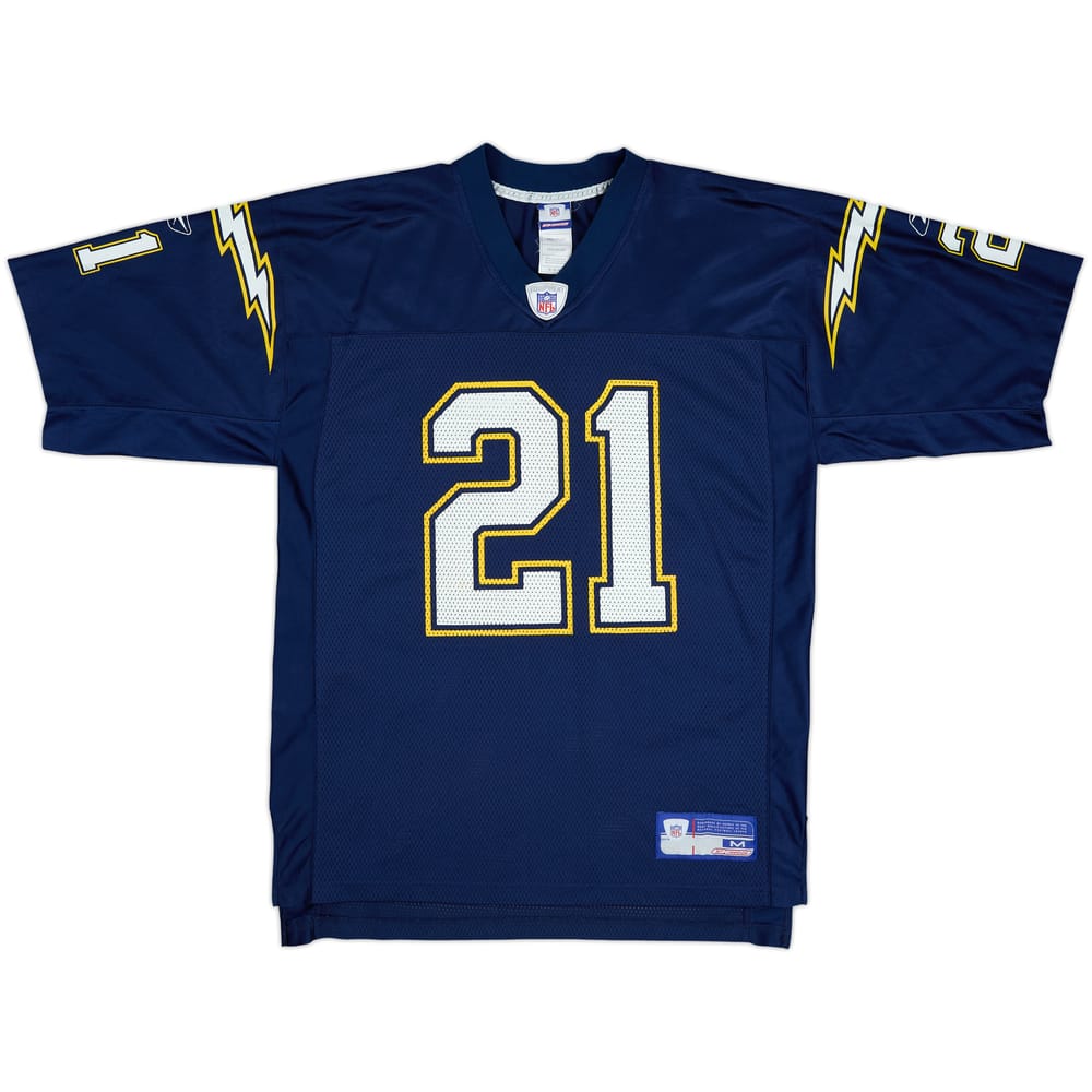2002-04 San Diego Chargers Tomlinson #21 Reebok On Field Home Jersey - 7/10 - (M)