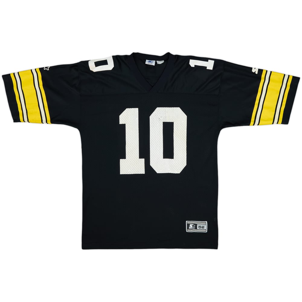 1995-96 Pittsburgh Steelers Stewart #10 Starter Home Jersey - 5/10 - (XL)