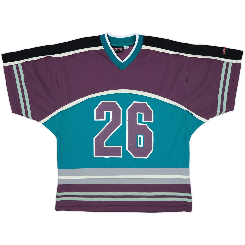 1990s Mighty Ducks of Anaheim #26 CMP S/S Jersey - 8/10 - (M)