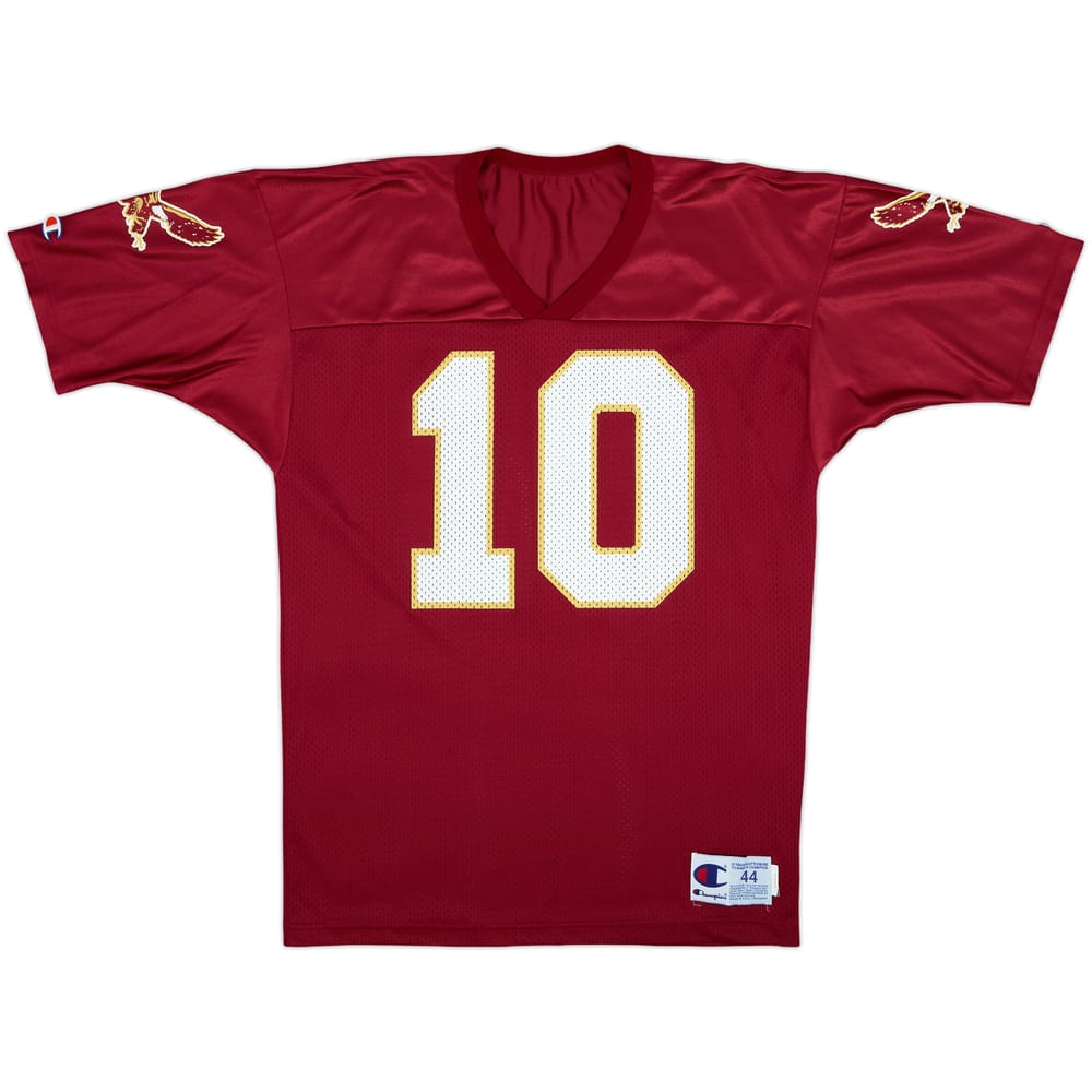 1993-95 Boston College Eagles Hartsell #10 Champion Home Jersey - 9/10 - (L)