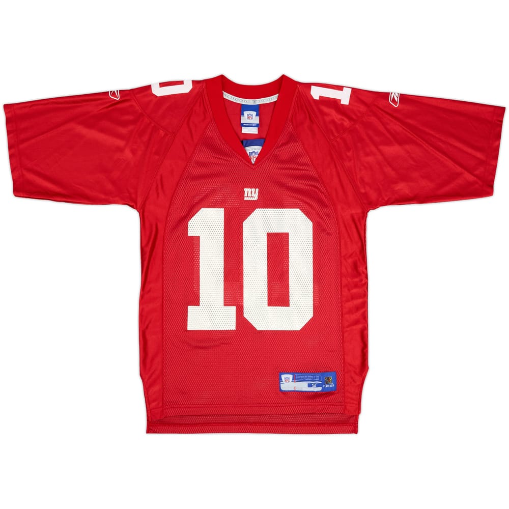 2005-06 New York Giants Manning #10 Reebok On Field Alternate Jersey - 9/10 - (S)