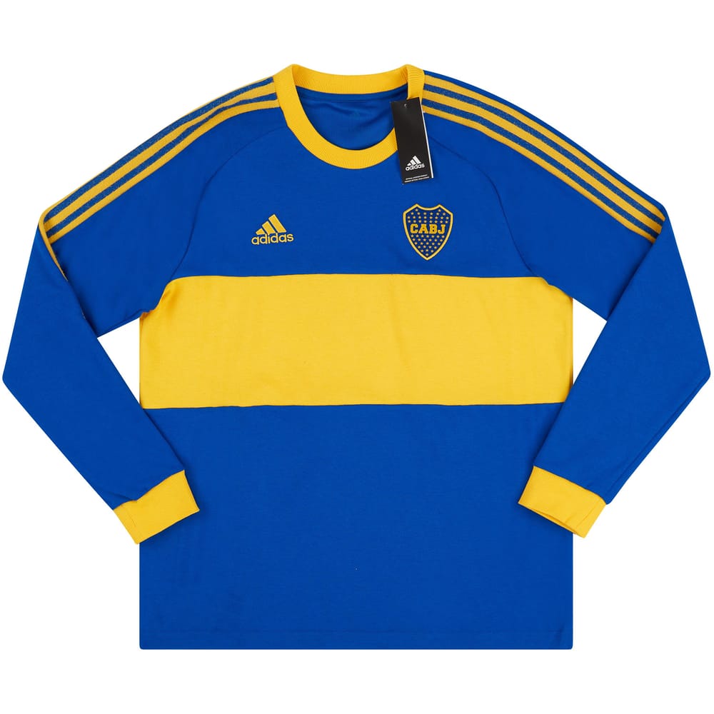 2020-21 Boca Juniors adidas Icon L/S Shirt - NEW