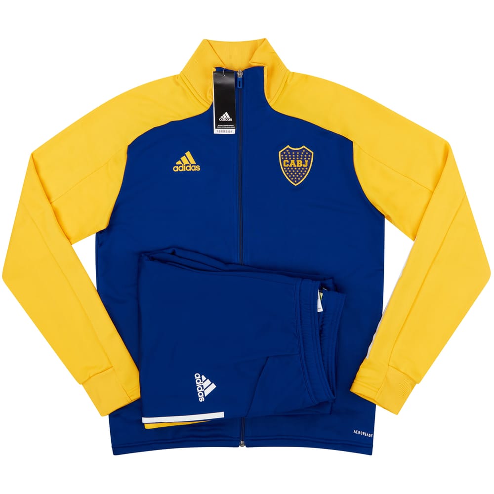 2020-21 Boca Juniors adidas Training Tracksuit - NEW