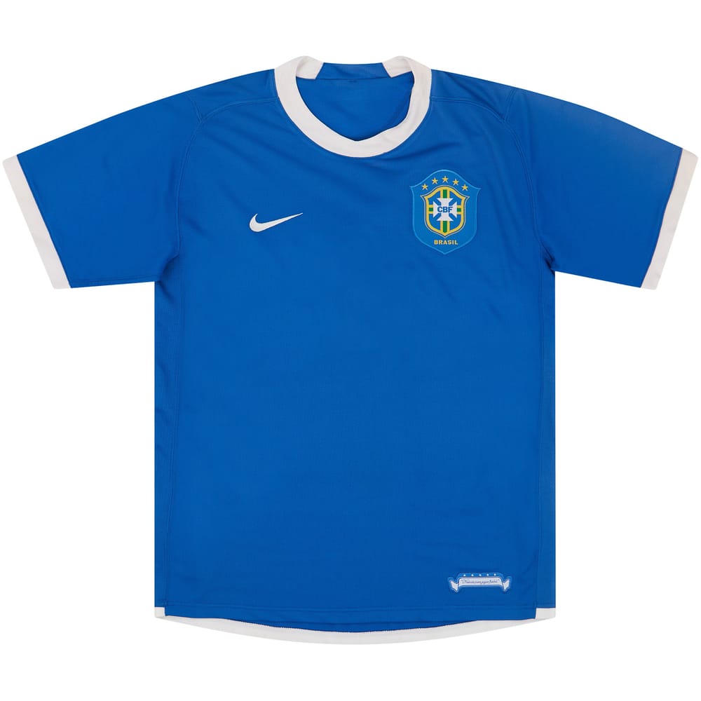 2006-08 Brazil Away Shirt (Excellent - 8/10)