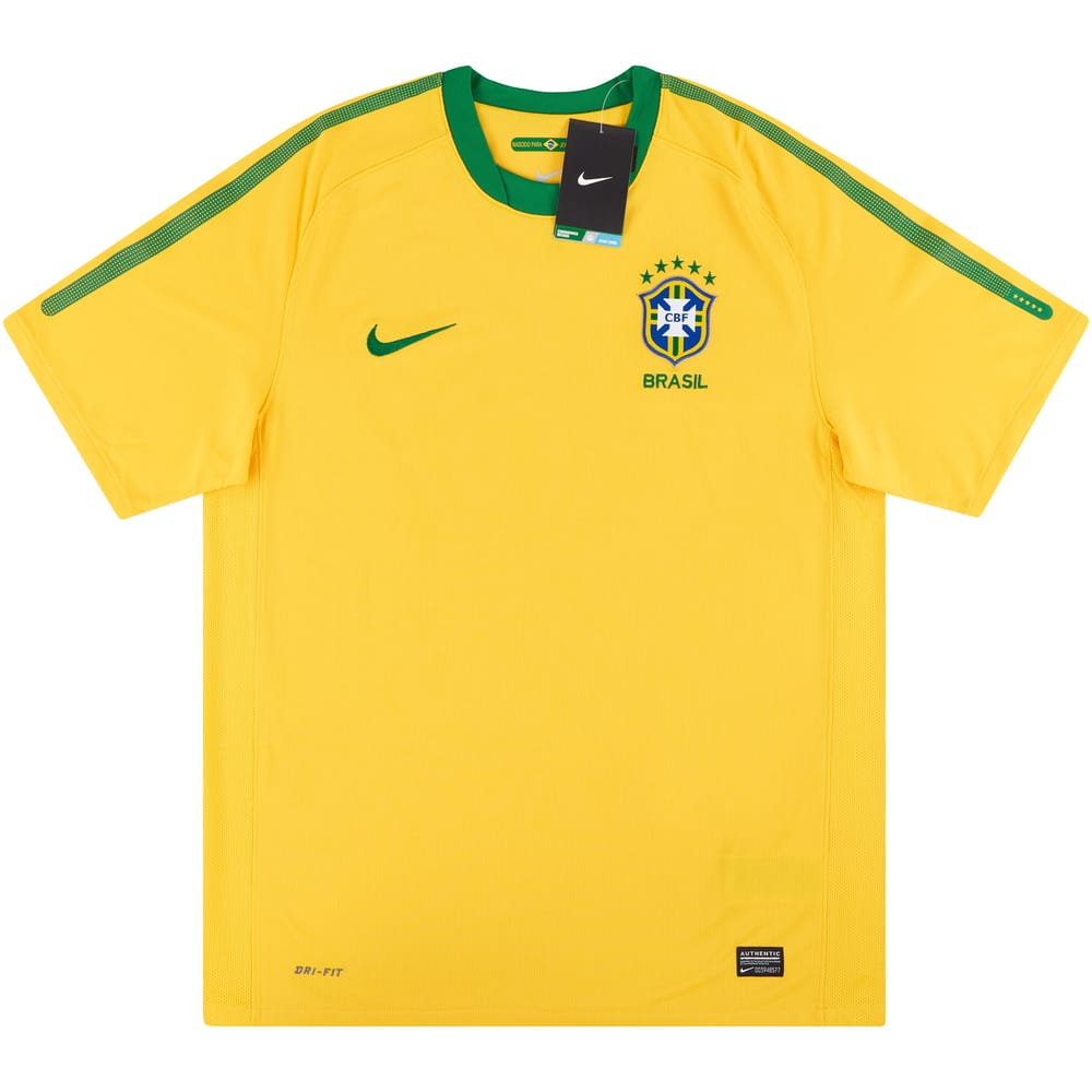 2010-11 Brazil Home Shirt