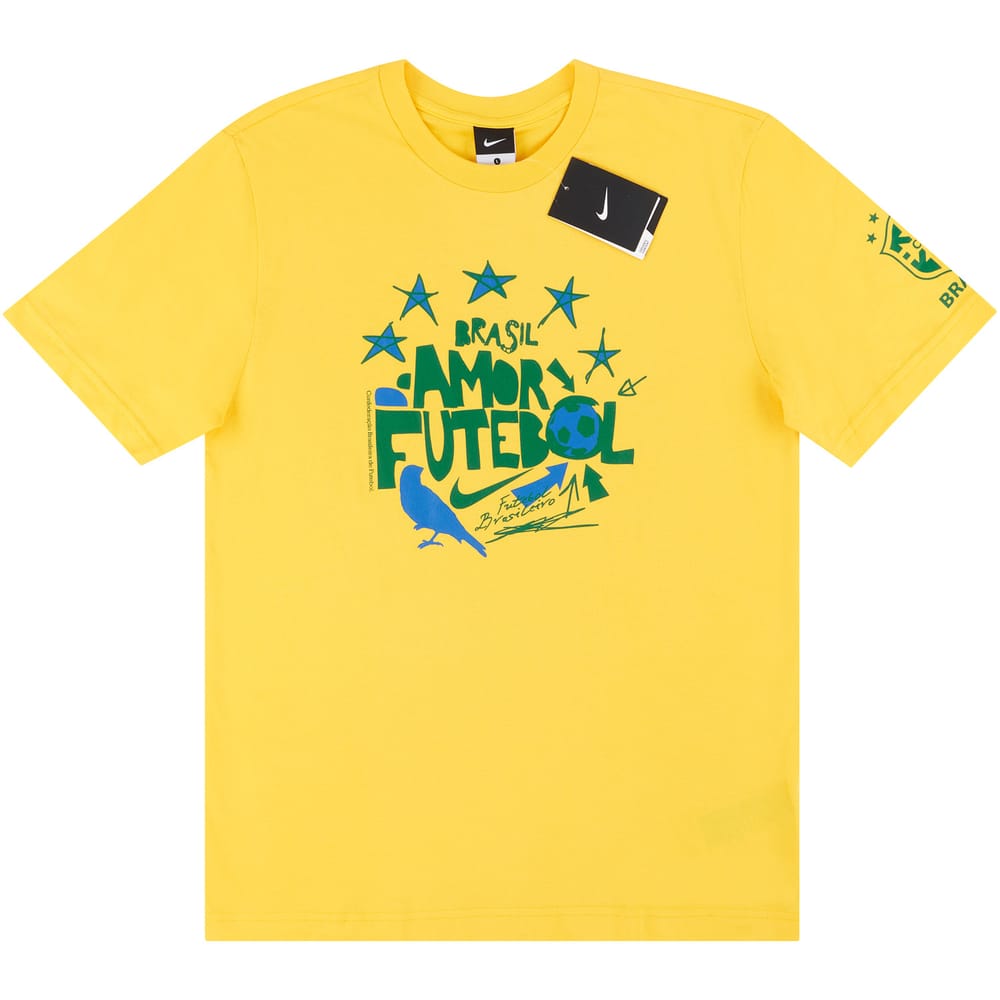 2010-11 Brazil Nike Graphic Tee - NEW