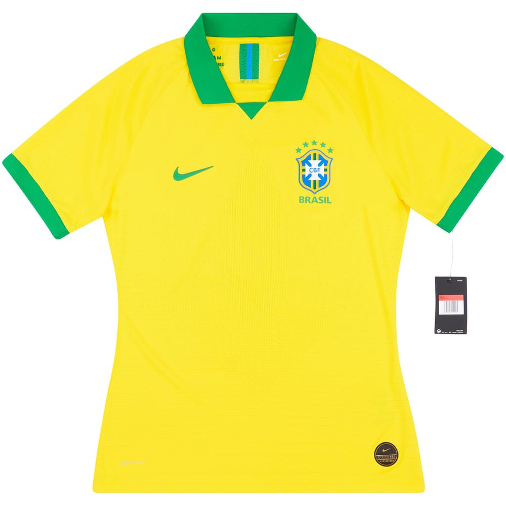 2019-20 Brazil Player Issue Authentic Home Shirt - NEW