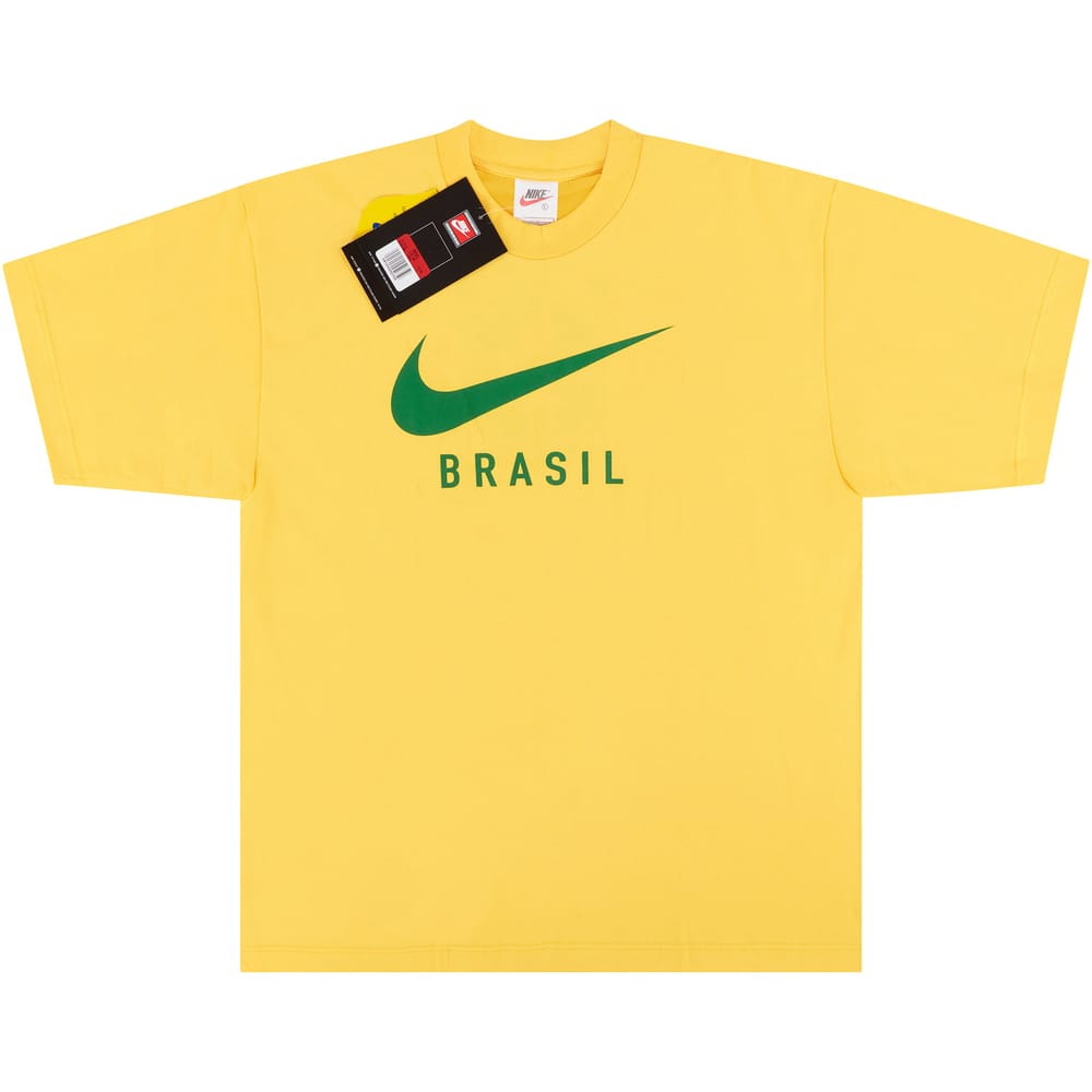 1998-00 Brazil Nike Fan Tee - NEW