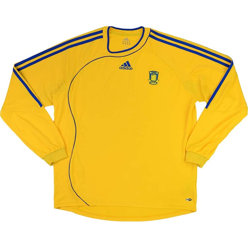 2006-07 Brondby Home L/S Shirt - 8/10 - (L)
