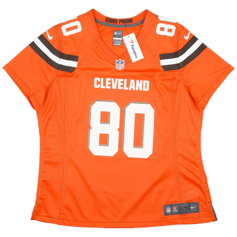 2018-19 Cleveland Browns Landry #80 Nike Game Alternate Jersey Womens (XL)