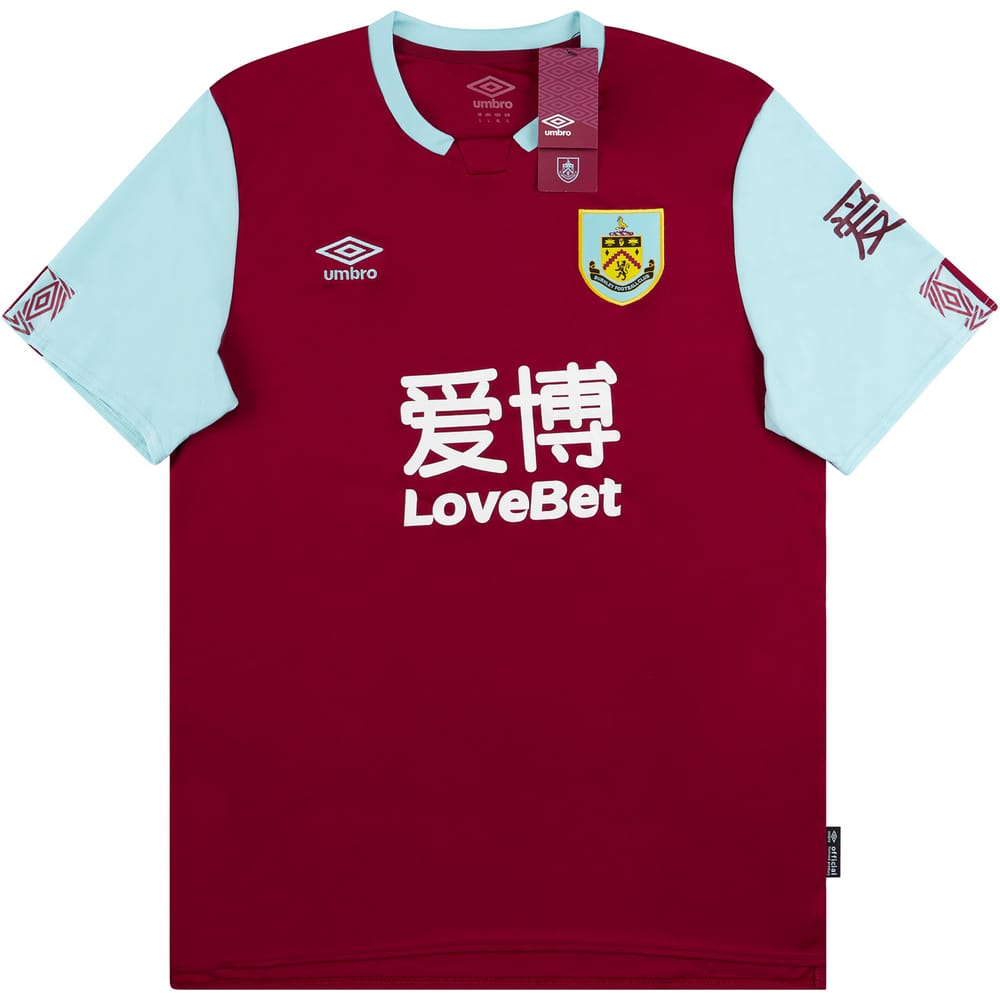 2019-20 Burnley Home Shirt - NEW