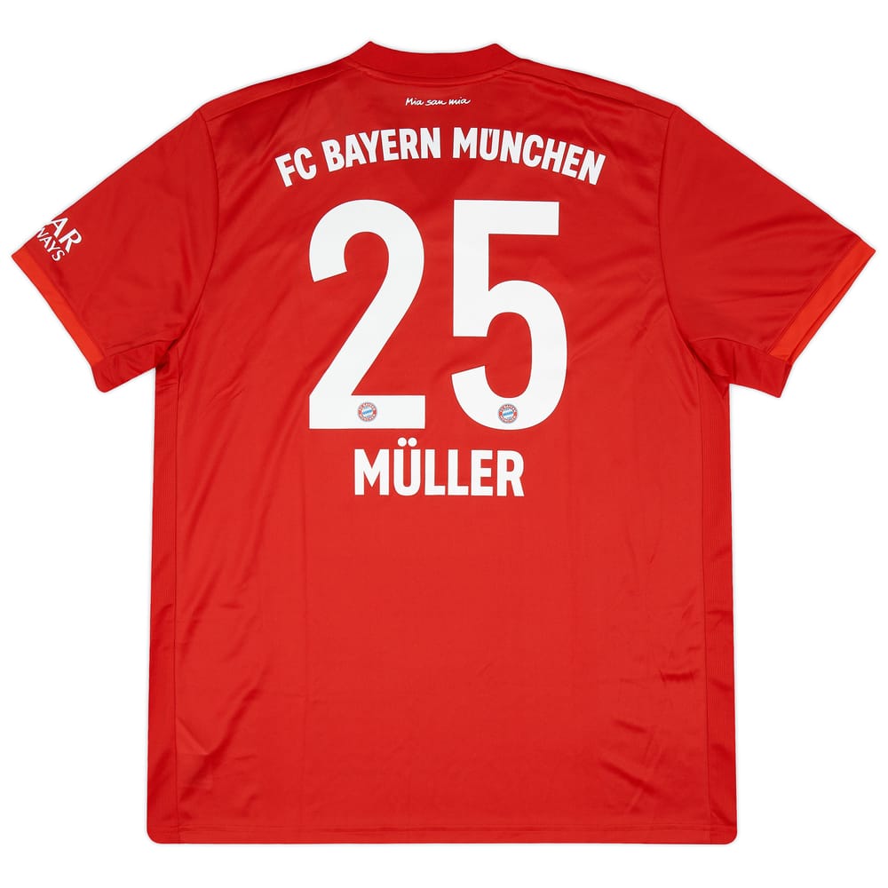 2019-20 Bayern Munich Home Shirt Müller #25