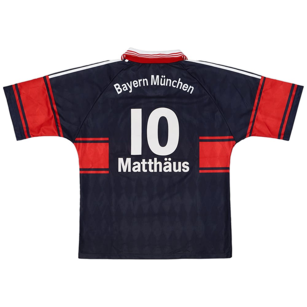 1997-99 Bayern Munich Home Shirt Matthaus #10 - 6/10 - (S)