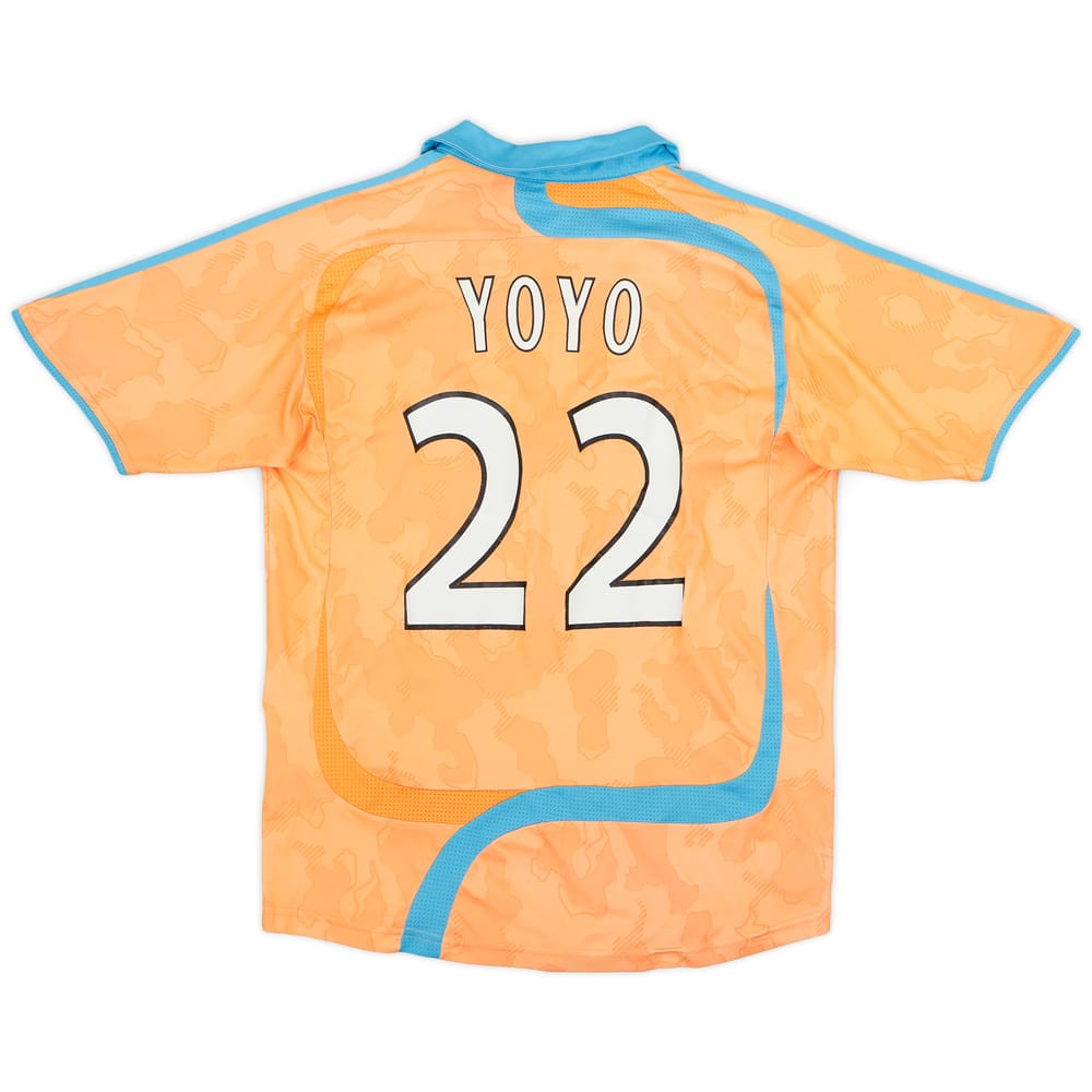 2007-08 Olympique Marseille Third Shirt Yoyo #23 - 8/10 - (XL.Boys)