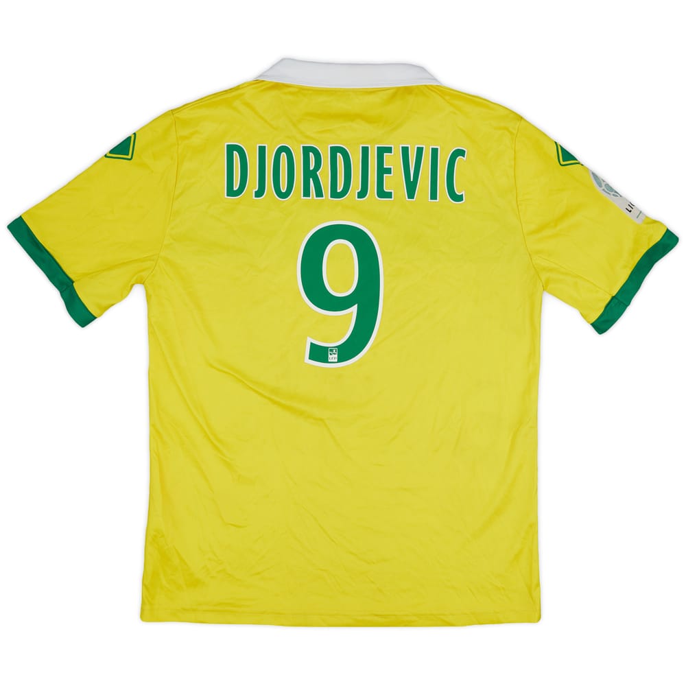 2012-13 Nantes Home Shirt Djordjevic #9 - 8/10 - (XL)