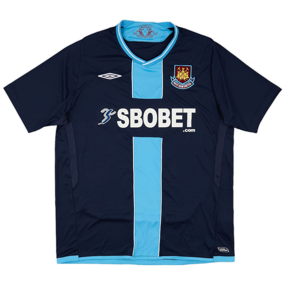 2009-10 West Ham Away Shirt - 8/10 - (XL)