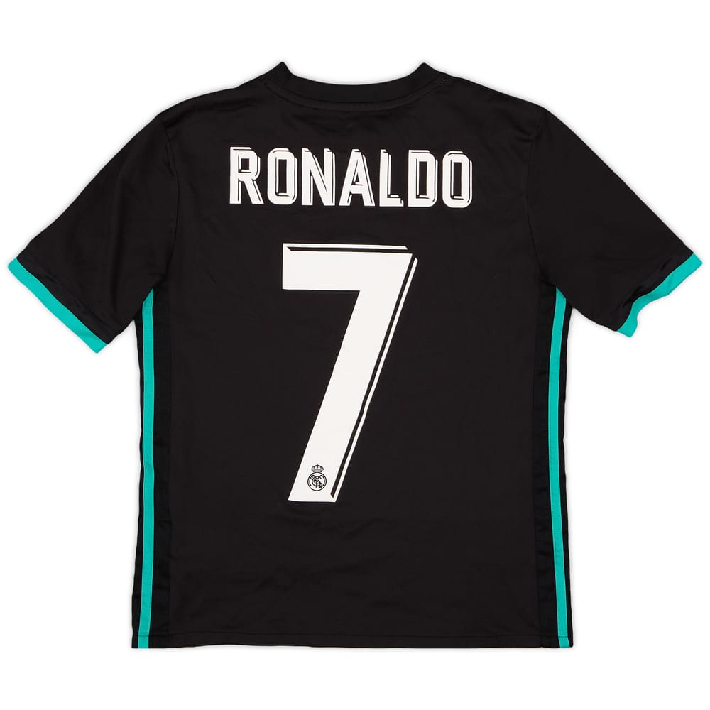 2017-18 Real Madrid Away Shirt Ronaldo #7 - 6/10 - (M.Boys)