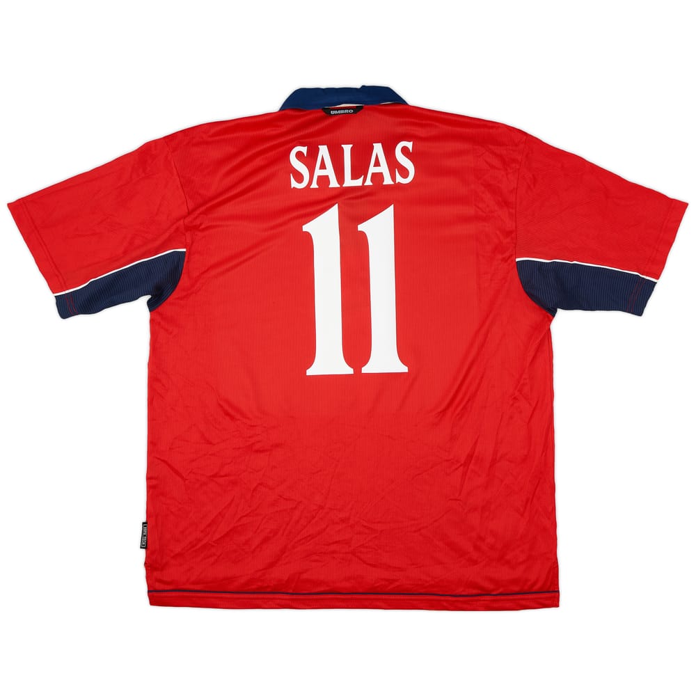 2000-01 Chile Home Shirt Salas #11 - 7/10 - (XL)
