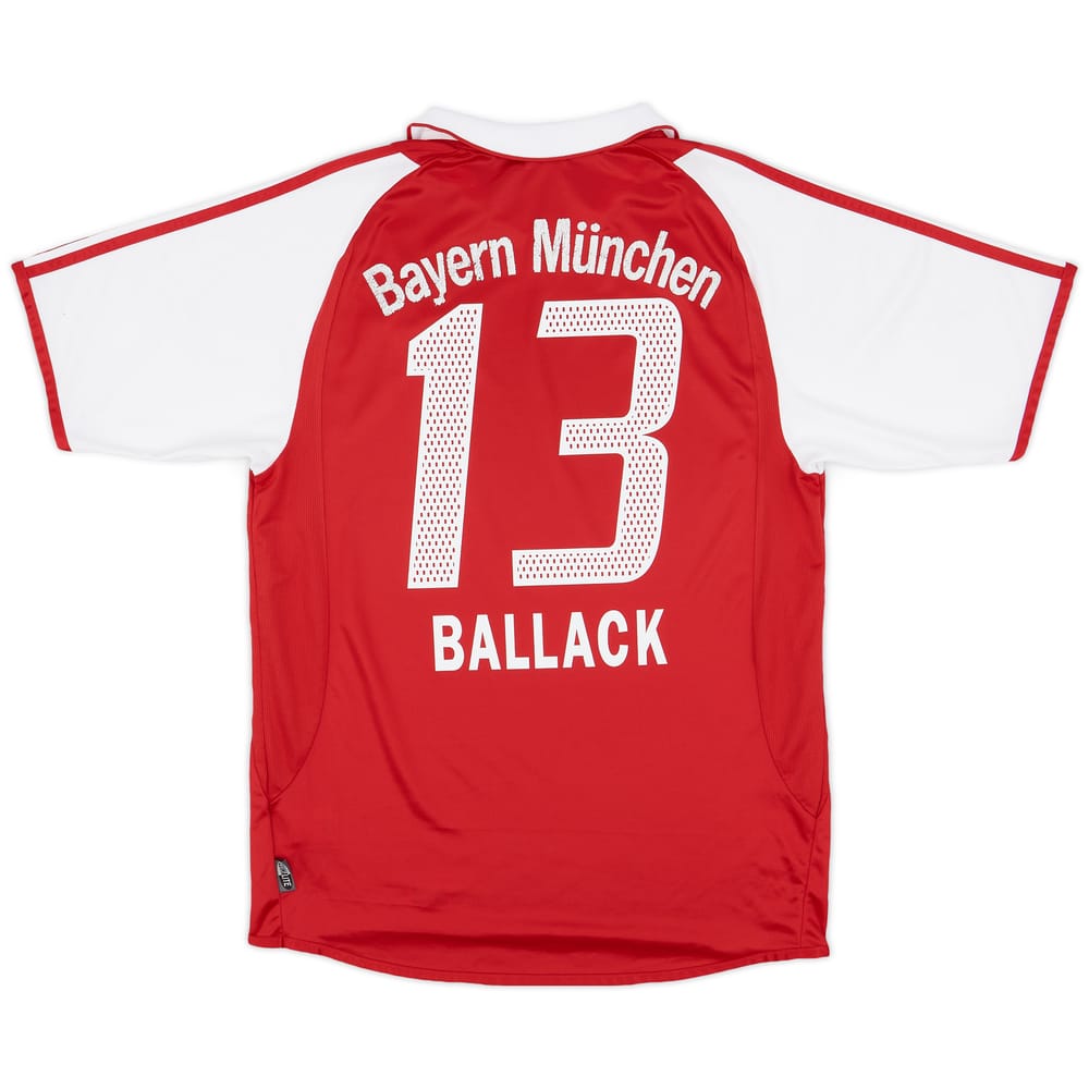 2003-04 Bayern Munich Home Shirt Ballack #13 - 6/10 - (L)