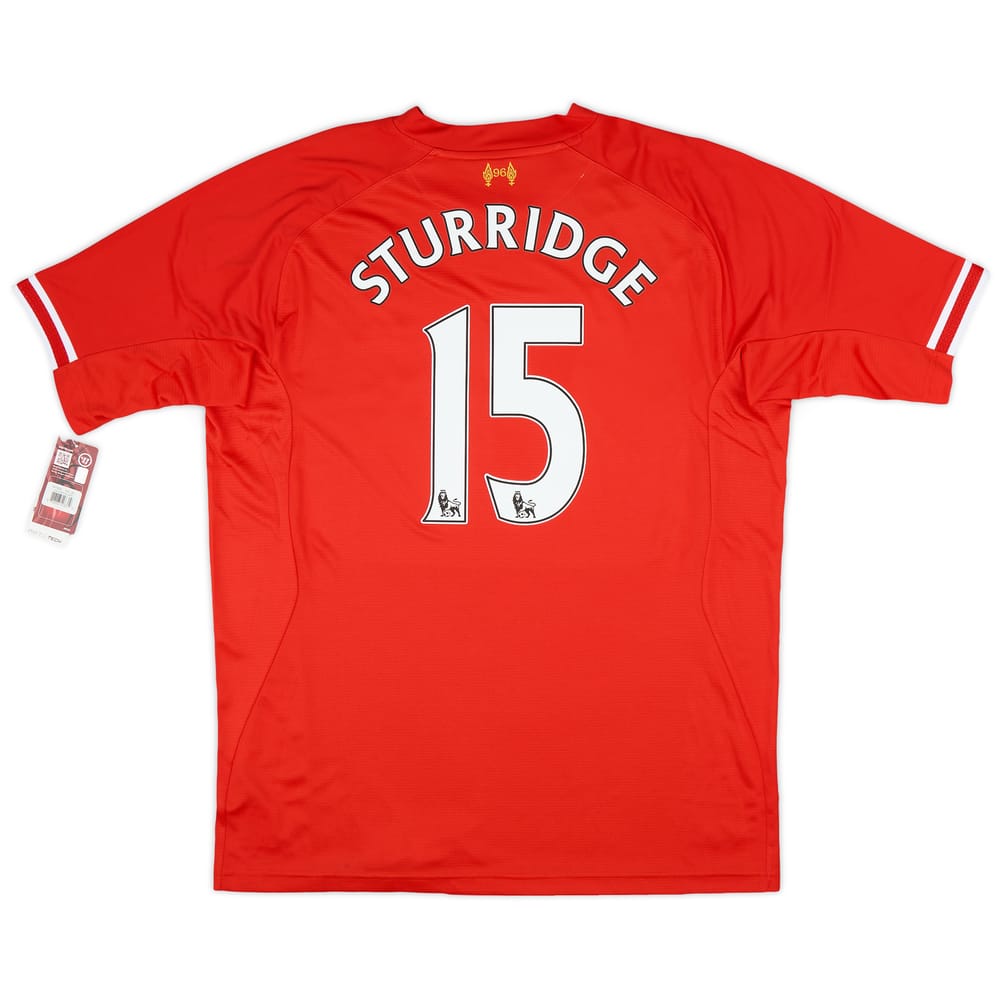 2013-14 Liverpool Home Shirt Sturridge #15 (XXL)