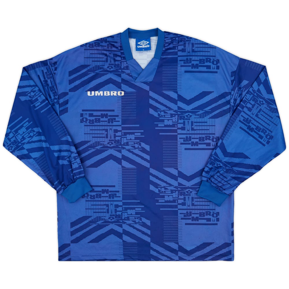 1990s Umbro Template L/S Shirt - 9/10 - (XL)