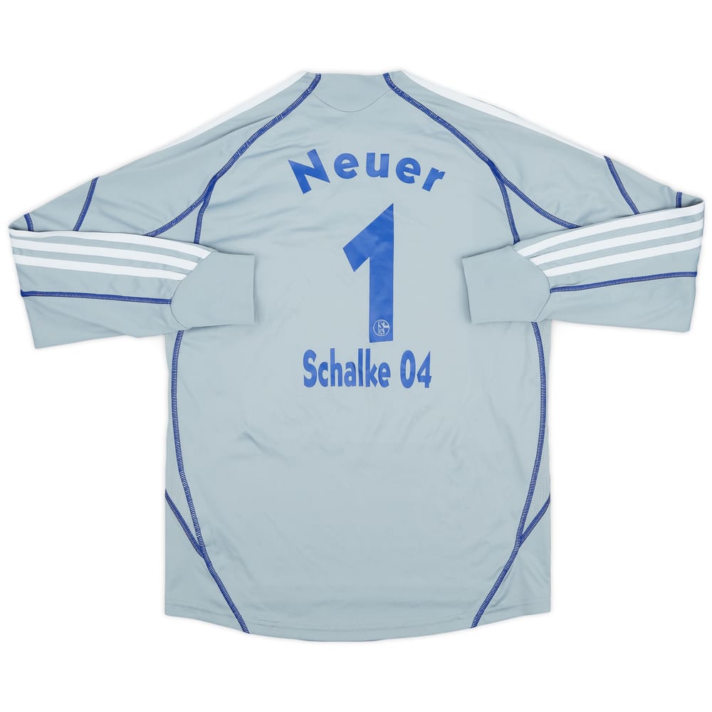 2009-10 Schalke GK Shirt Neuer #1 - 8/10 - (M.Boys)