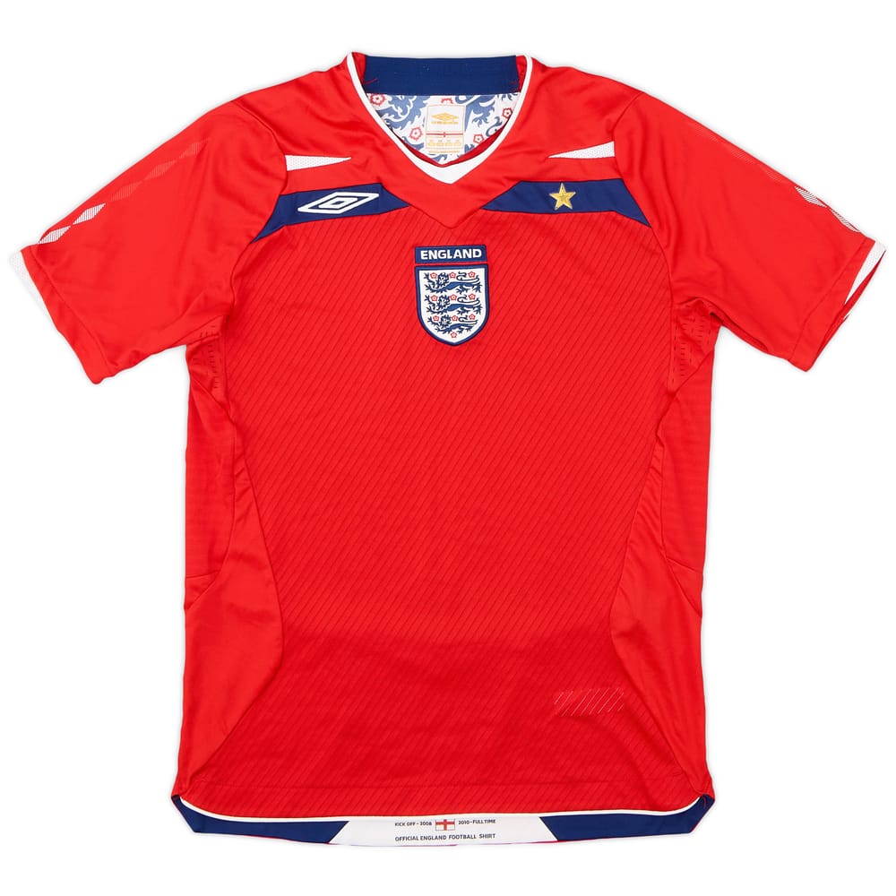 2008-10 England Away Shirt - 8/10 - (M.Boys)