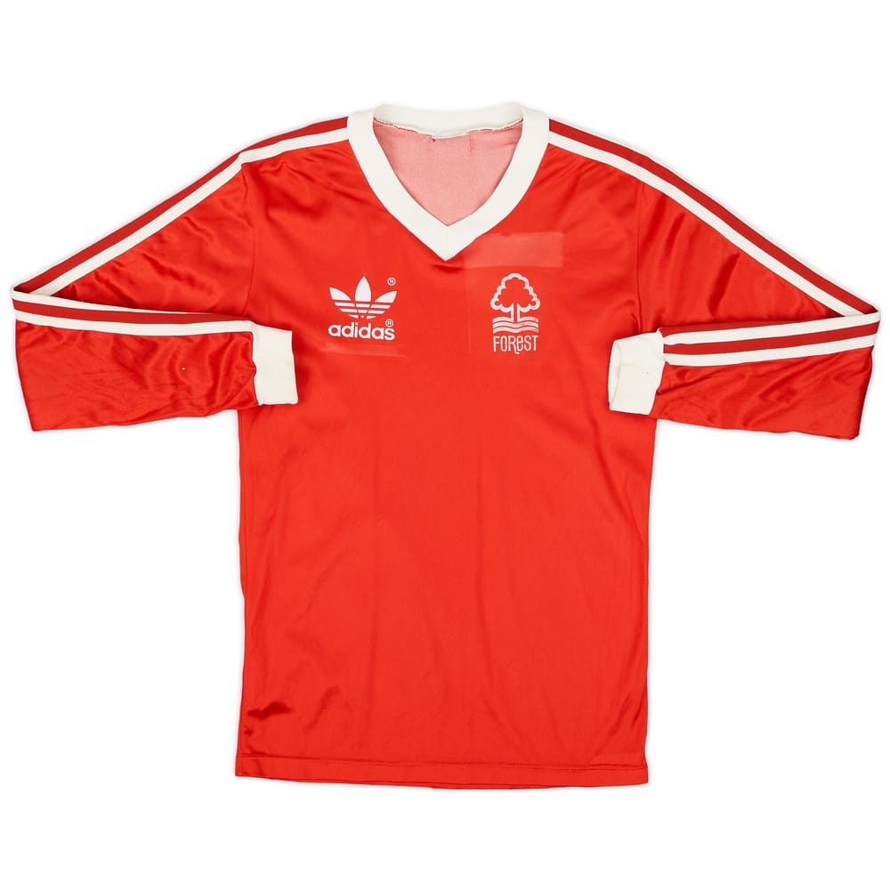 1977-80 Nottingham Forest Home L/S Shirt - 7/10 - (XS)