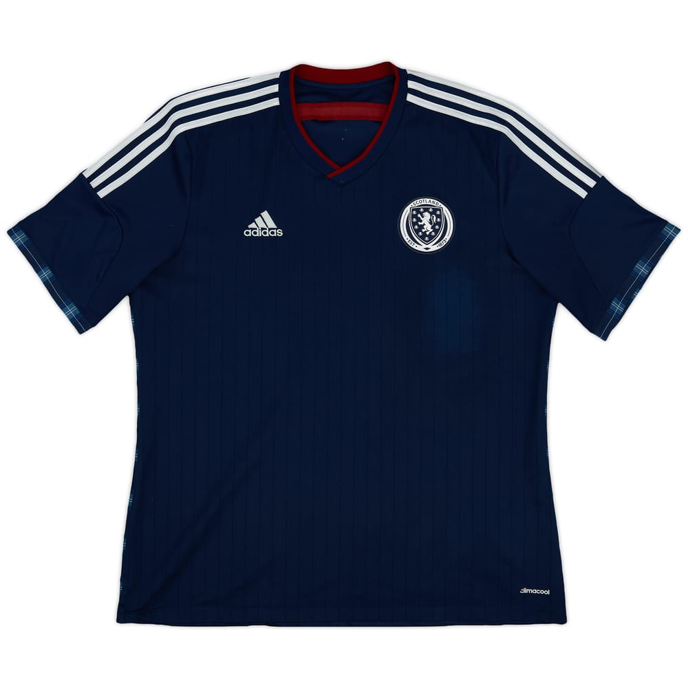 2014-15 Scotland Home Shirt - 6/10 - (XL)