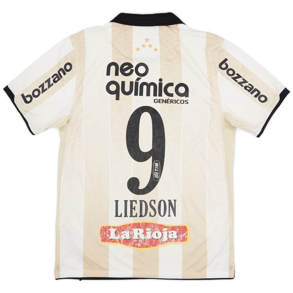 2010 Corinthians '100 Year Anniverary' Shirt Liedson #9 - 5/10 - (M)