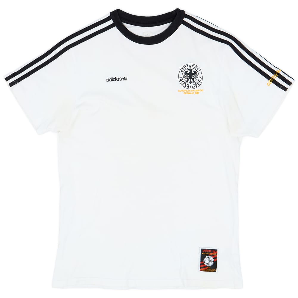 2008-09 Germany adidas 'European Champions 1980' Cotton Tee - 8/10 - (M)