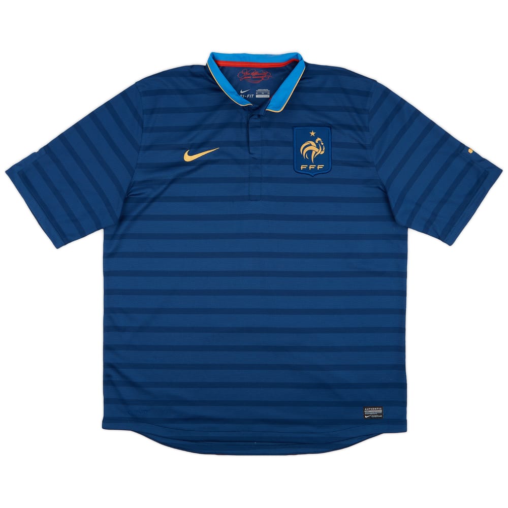 2012-13 France Home Shirt - 9/10 - (XL)