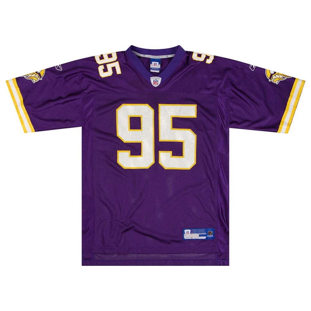 2005 Minnesota Vikings Udeze #95 Reebok On Field Jersey (Home) L