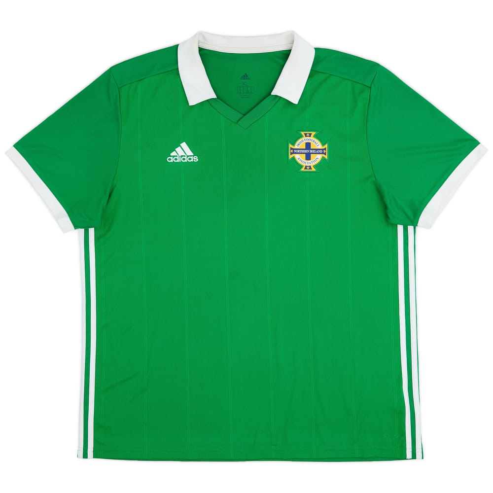 2018-19 Northern Ireland adidas Home Shirt - 8/10 - (XL)